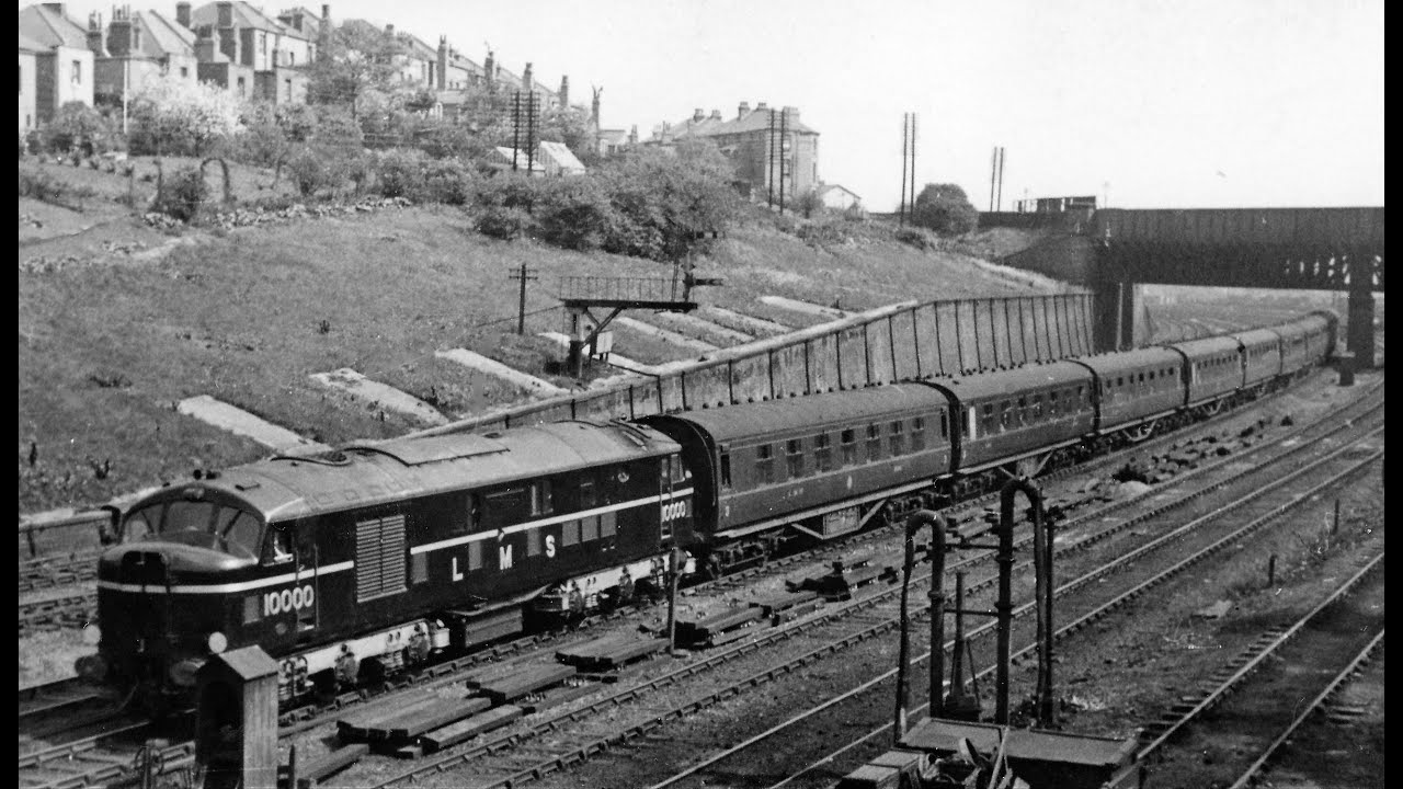 Building The LMS Diesel Locomotive 10000 prototype Vintage 1947 film