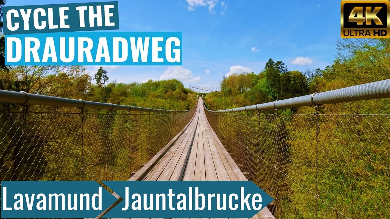 Springtime Cycling along the R1 Drauradweg 🌞😎🚴‍♂️Indoor Cycling Video 🚴‍♂️😎🌞 without telemetry