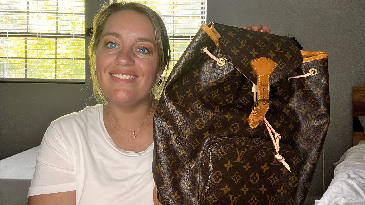 LOUIS VUITTON Montsouris Backpack - WEAR & TEAR