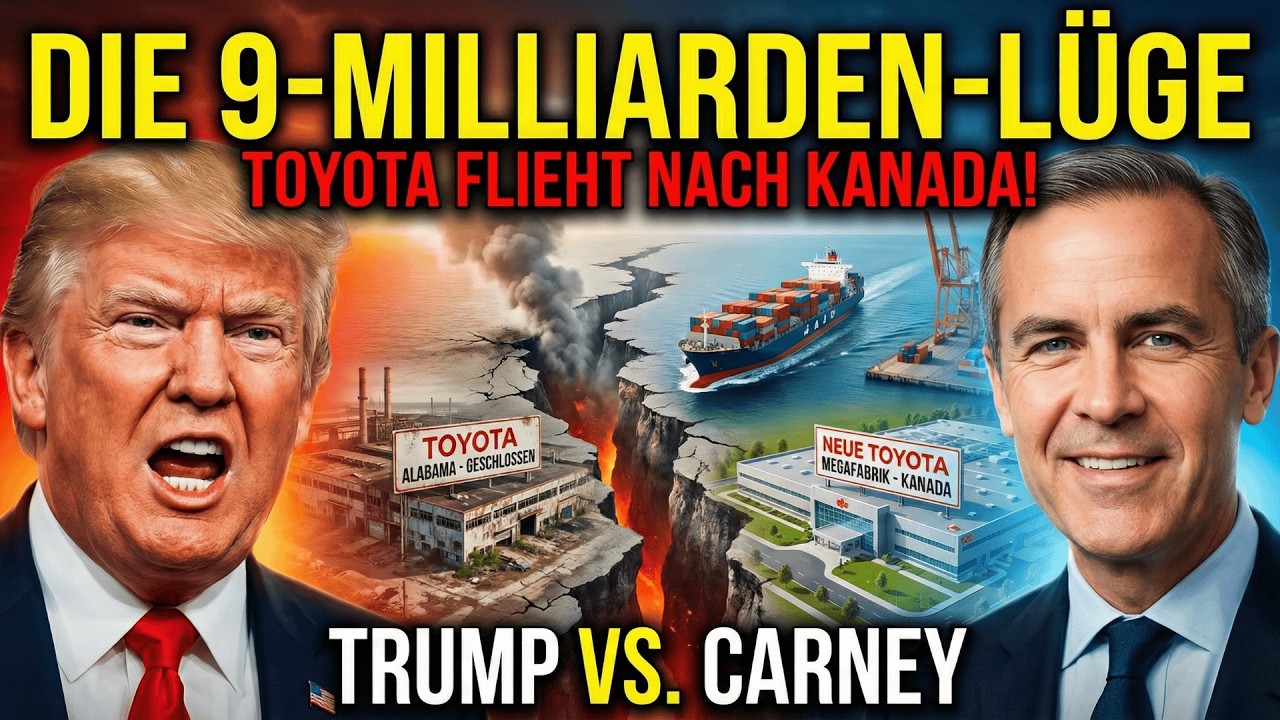 Die 9-Milliarden-Lüge: Warum Toyota WIRKLICH aus den USA flieht (Trump vs. Kanada)
