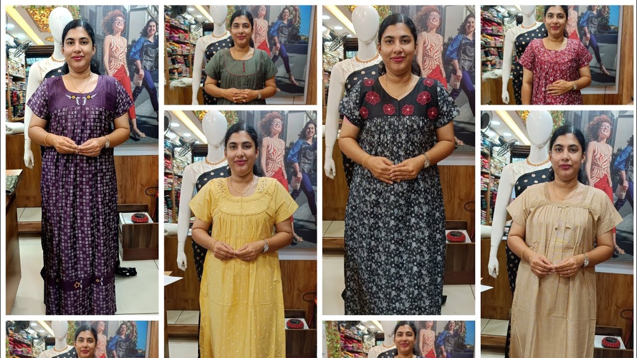 Nstyle Latest Model Large Size Nighties.Cathy's Collections.For Booking 9497352940/8590106227#nstyle