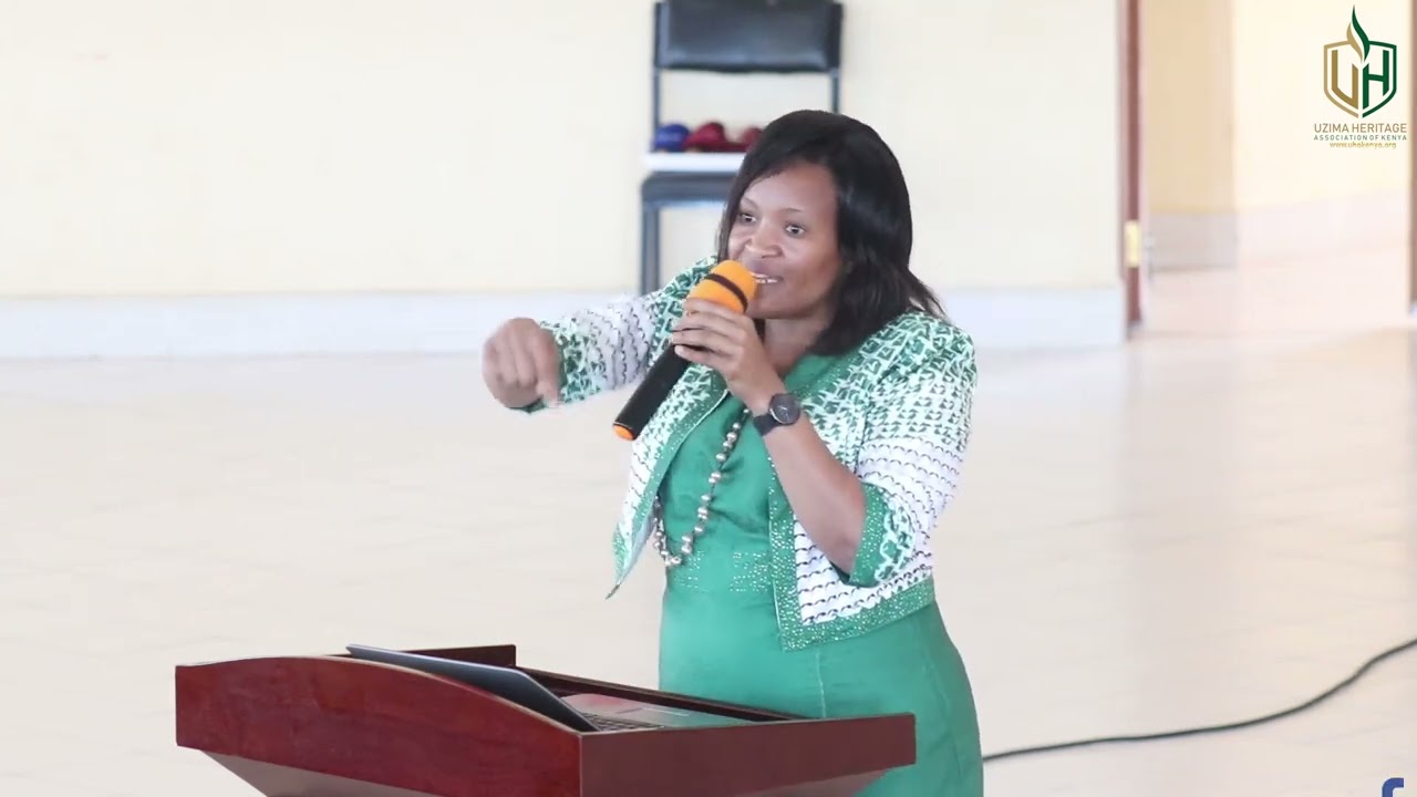 Teacher Regina at Vanessa Grant Girls School Nakuru