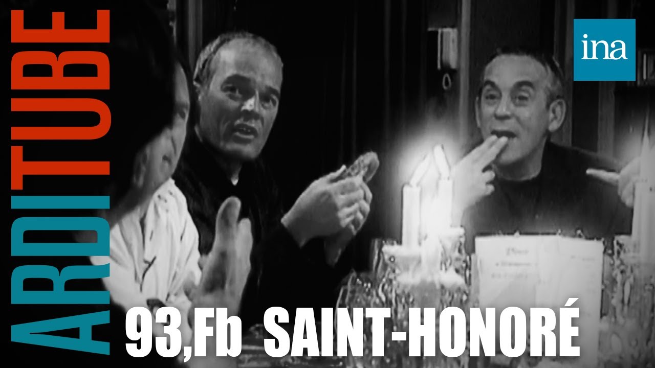 Dîner  Stavaganza au 93, Fb Saint-Honoré chez Thierry Ardisson | INA Arditube