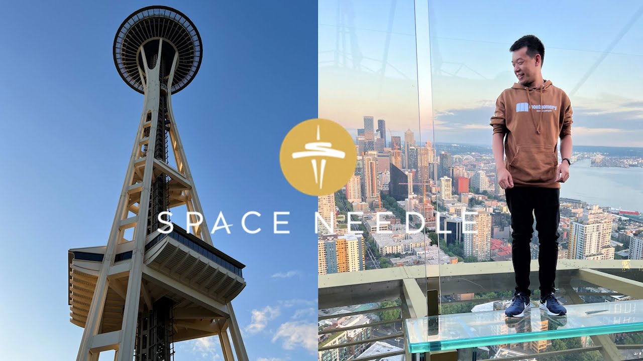 AWESOME & Famous OTIS Traction Scenic Elevators - The Space Needle - Seattle, WA