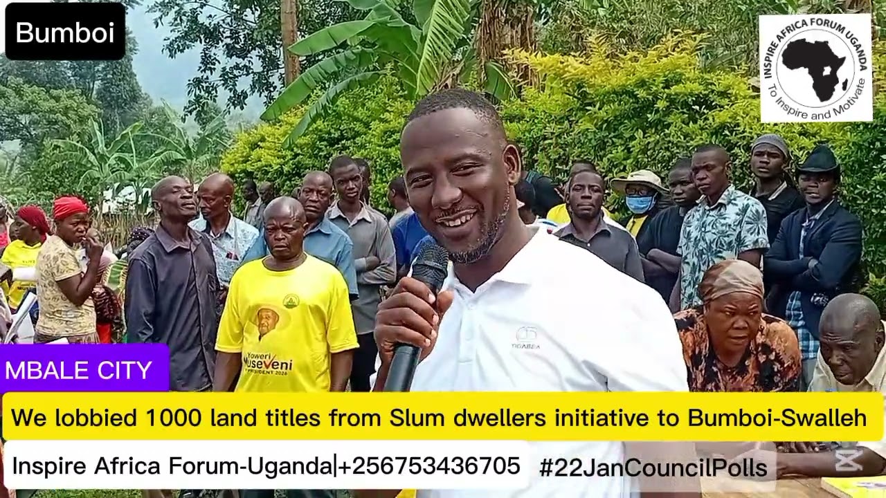 We lobbied 1000 land titles from the Slum Dwellers Initiative to Bumboi-Woniaye Swalleh 