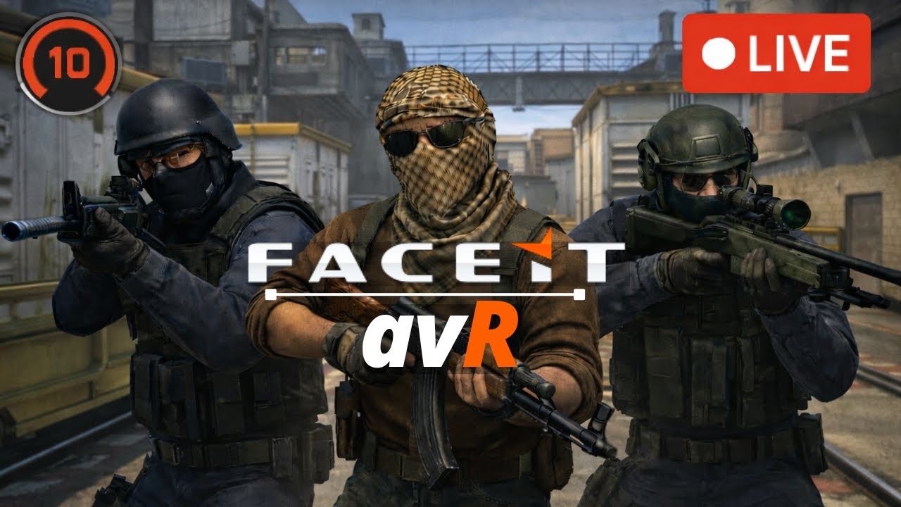 CS2 FACEIT LIVE – Road to Level 10 Continues (avR)