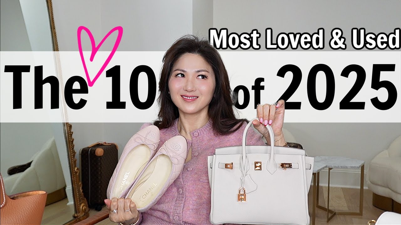 THE 10 LUXURY ITEMS I 'TRULY' LOVED AND USED THE MOST OF 2025 | OLD TO NEW BAGS AND SHOES | CHARIS