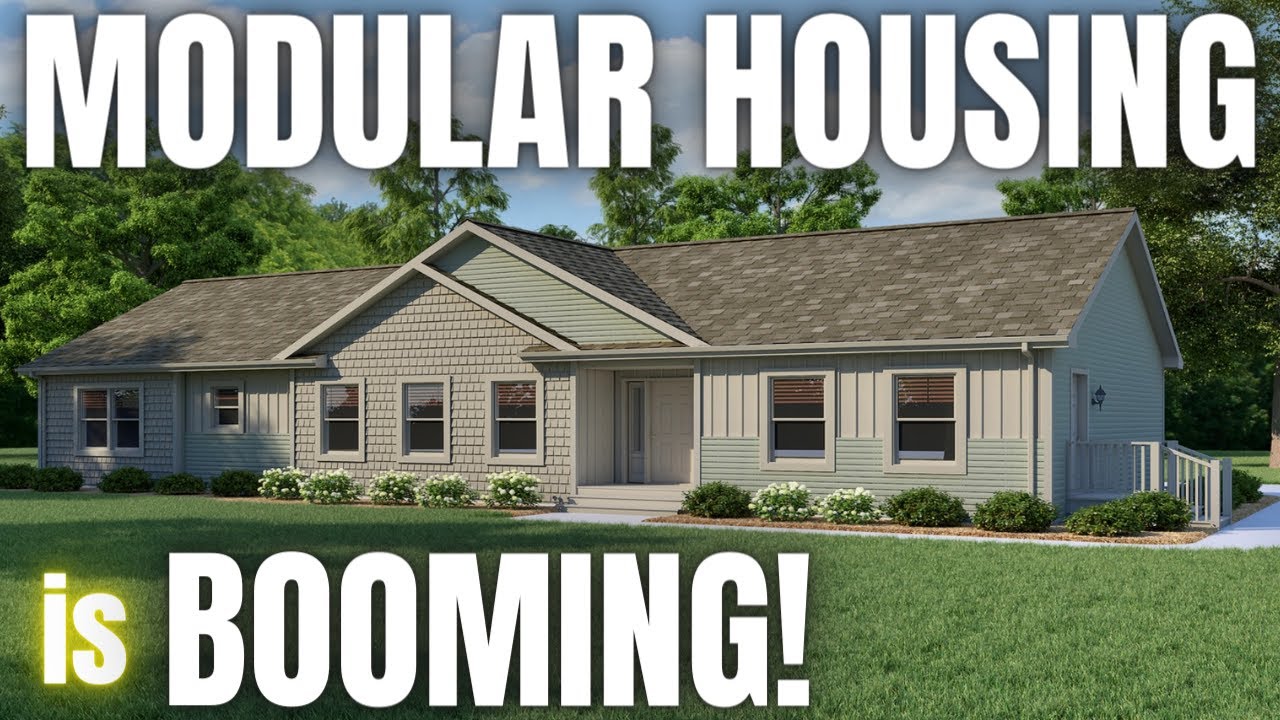 Modular housing is BOOMING, and this NEW home reveals why!! House Tour