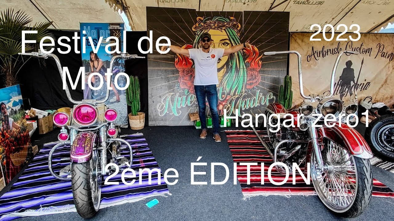 hangar zero1 2023 #motovlog #biker #festival #motocustom #motard  #harleydavidson #motovlog