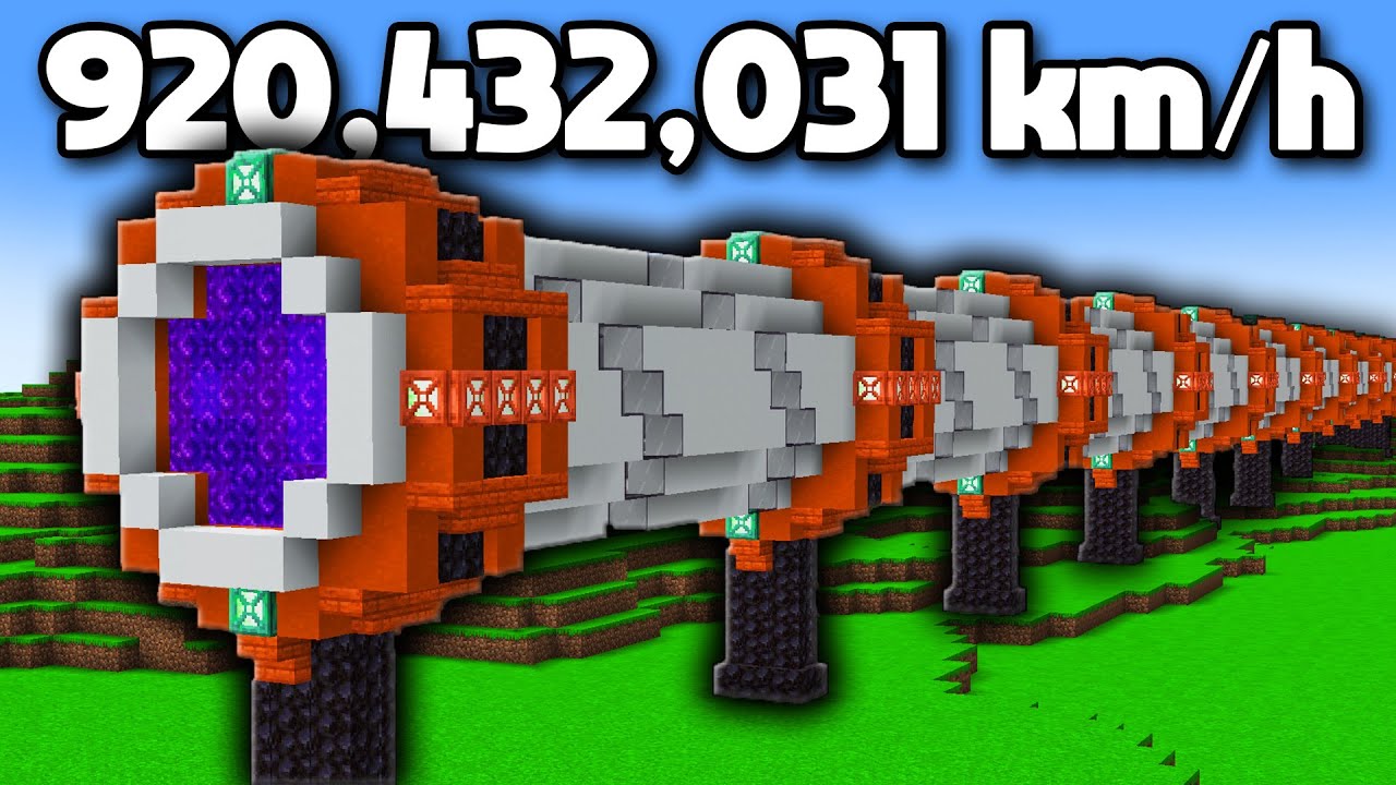 C&oacute;mo constru&iacute; un hipertubo que funcionaba en Minecraft Hardcore