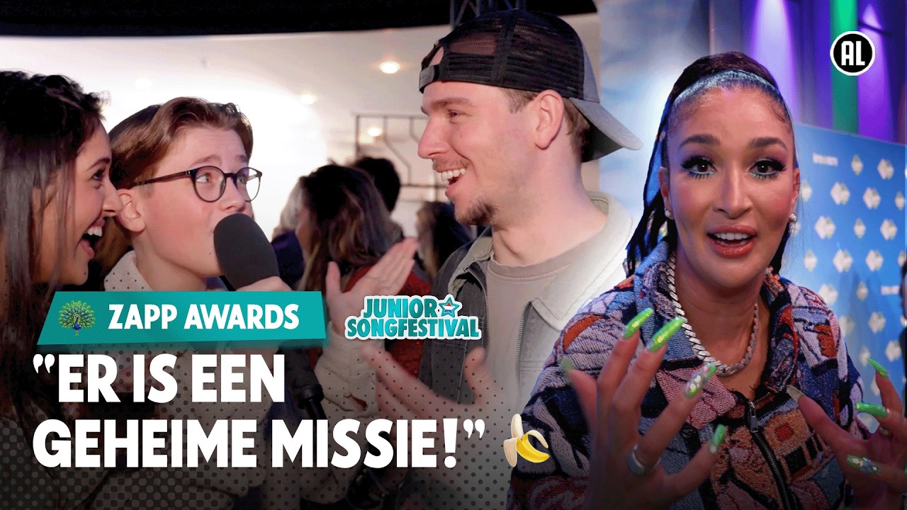 #20 GET READY WITH US VOOR DE ZAPP AWARDS 🦚 | JUNIOR SONGFESTIVAL 2026 🇳🇱