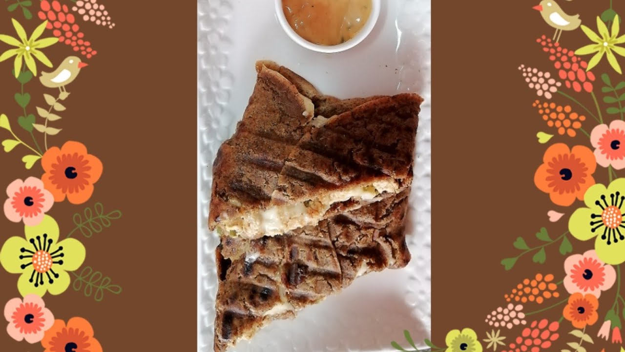خبز التورتيلا بدقيق الشعير وبحشوة رااااائعة بطريقة جد سهلة😋😋😋😋