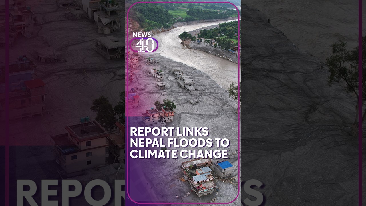 Report links Nepal floods to climate change
