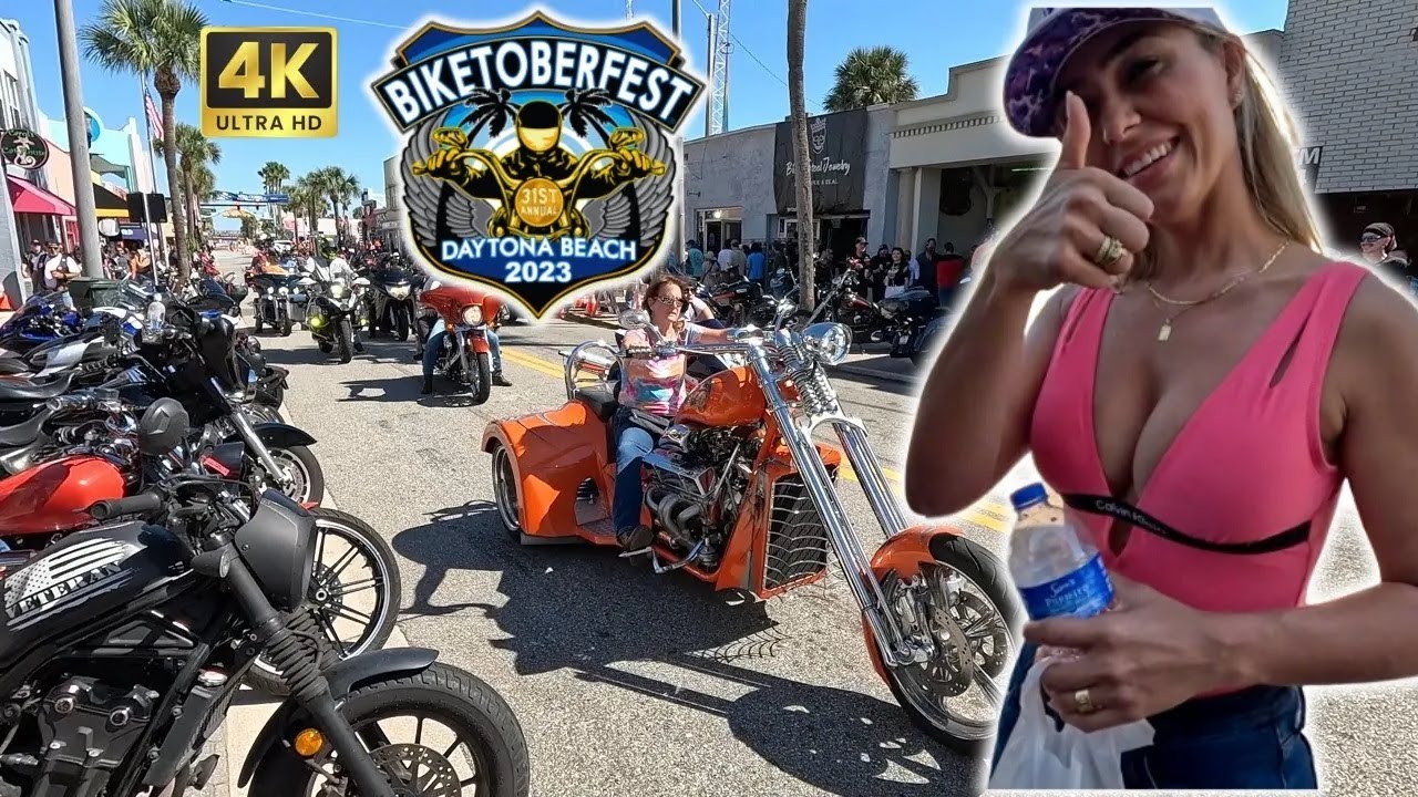 Daytona Beach Biketoberfest 4K | First Person POV Footage
