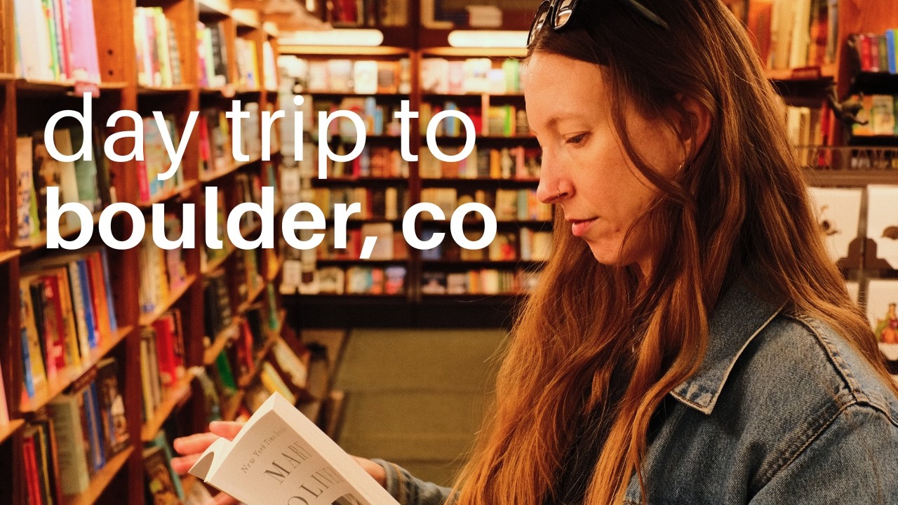 day trip to boulder, colorado | vegan travel