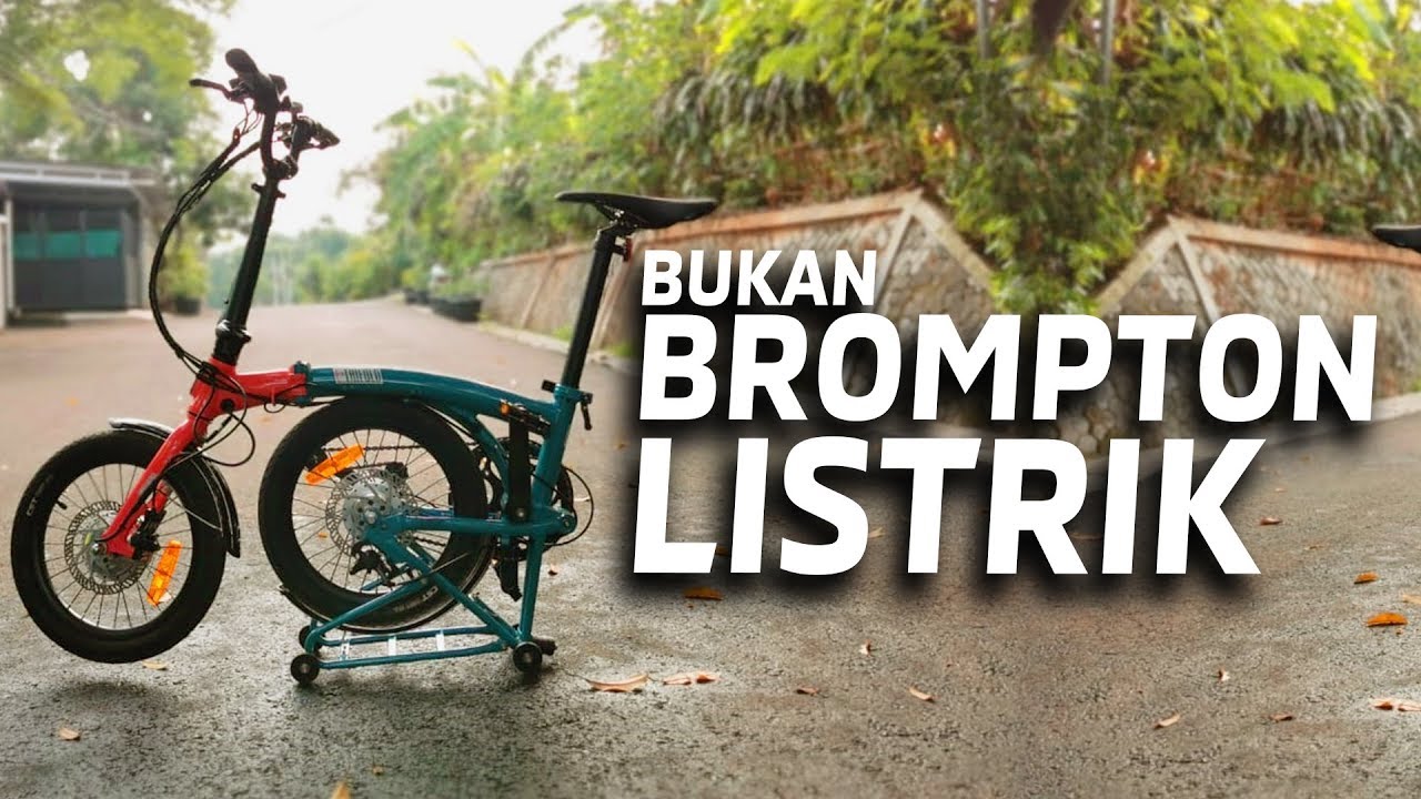 Sepeda Lipat Listrik: United E-Trifold