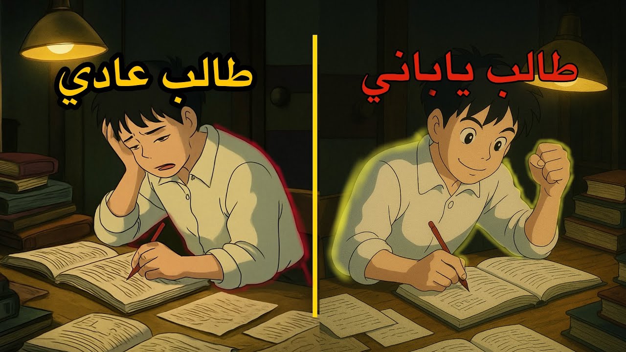 5 أسرار يابانية للدراسة والتفوق الدراسي بأقل وقت وجهد || الطريق لتفوق 📚🔥