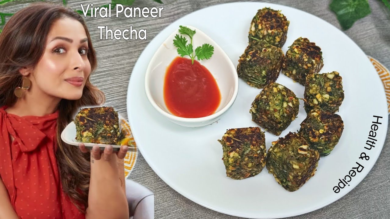Malaika Arora&rsquo;s Viral Paneer Thecha Recipe | New Paneer Recipe Thecha Paneer 🍀