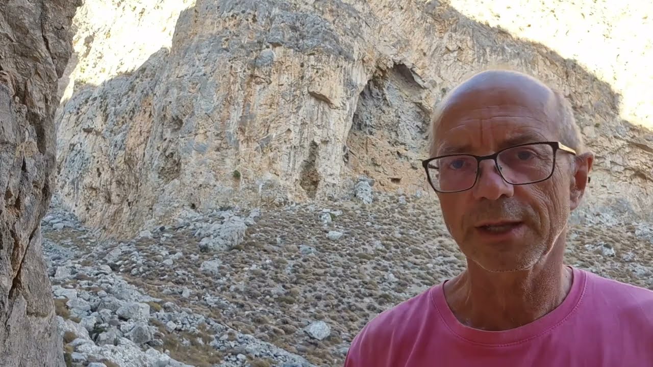 Climbing on Crete invitation - 4K beautiful drone footage, climbing, beaches in Xerokampos