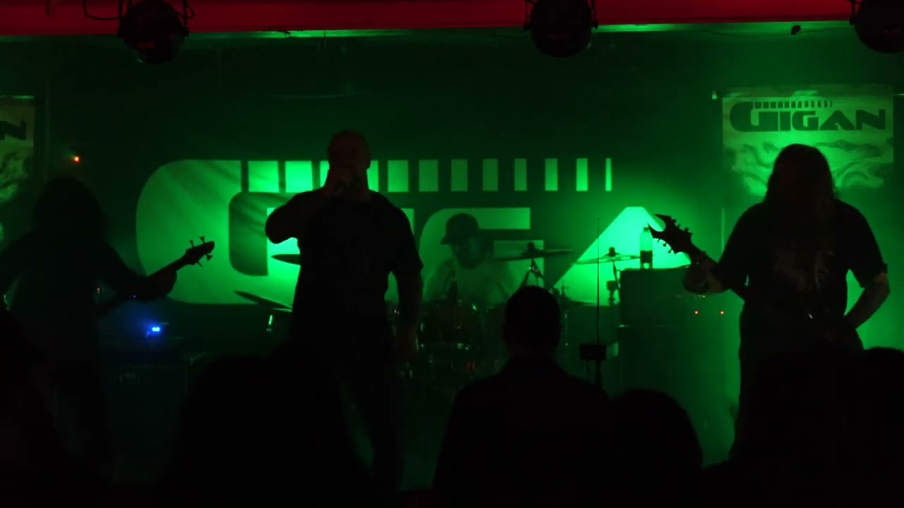 Gigan live at Piranha Bar, Montreal, May 19 2025