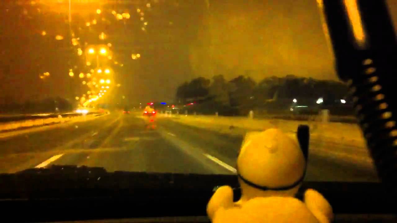 Sneeuw op de A27 (5 dec 2010)