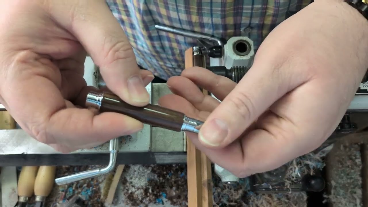 Turning Bolivian Rosewood for a Majestic Jr