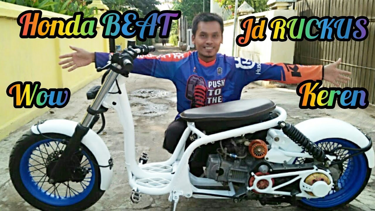 HONDA BEAT MODIFIKASI HONDA RUCKUS