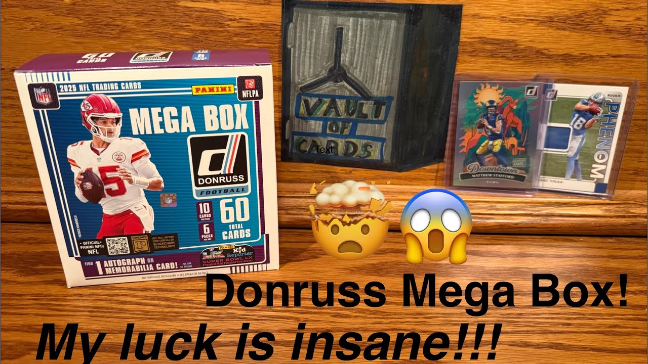 *Downtown Hit!* 2025 Donruss Mega Box Break!