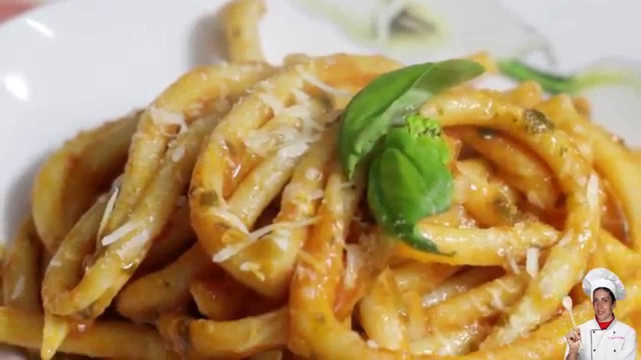 Fusilli al Ferretto Calabresi - Alla mediterranea Ricetta Facile - Italian Recipe