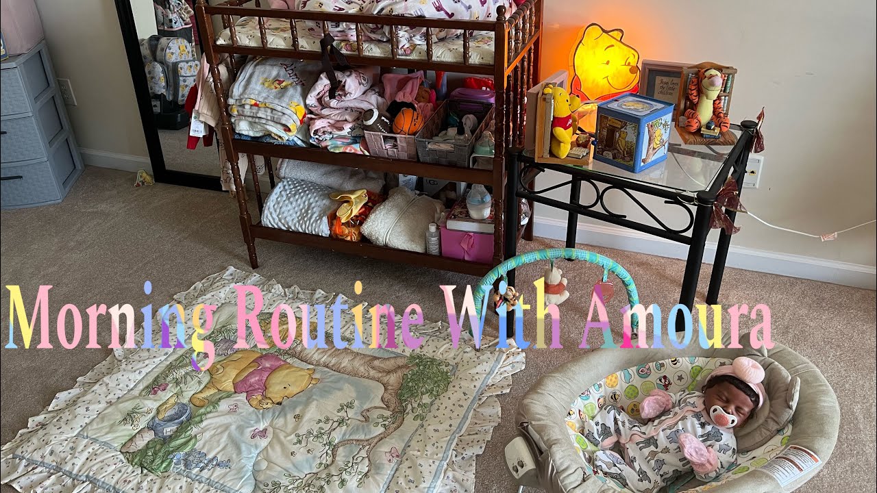 Morning Routine With Baby Amoura 🥹 Newborn Baby  Routine Feeding & Changing| Amaya’s Reborns