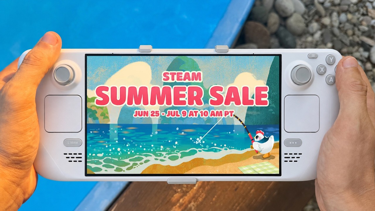 Летняя распродажа Steam 2026: 25 лучших игр для вашего Steam Deck!