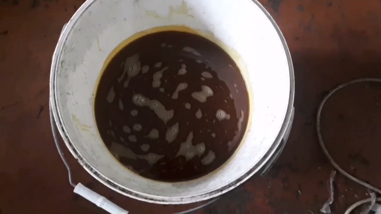 Полный процесс очистки воска от примесей