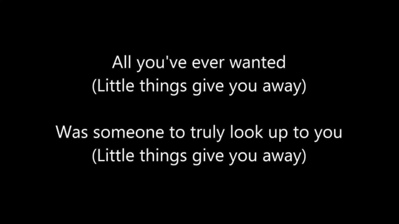 Linkin Park - The little things give you away  Lyrics