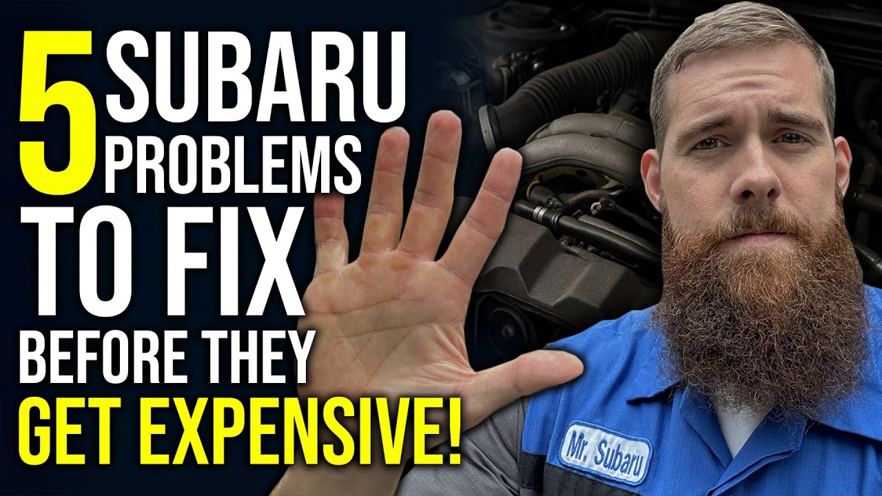 Владельцы Subaru... ИСПРАВЬТЕ ЭТО СЕЙЧАС, пока не стало слишком поздно!