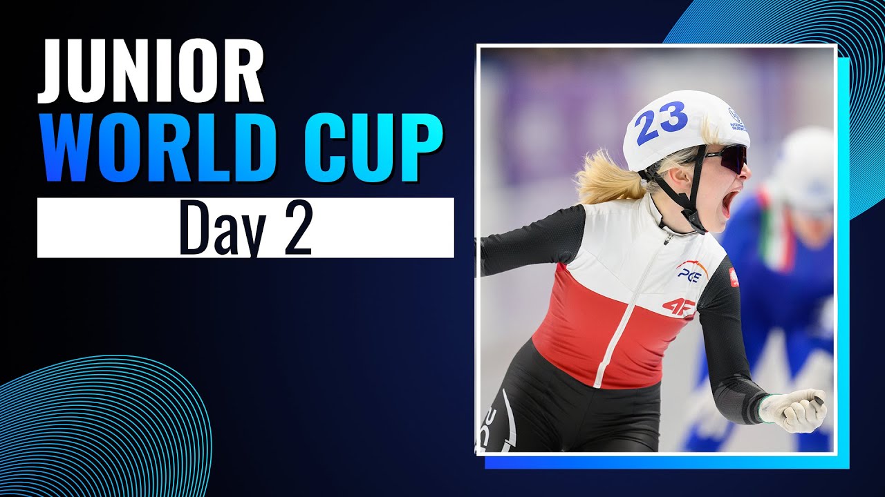 Day 2: Junior World Cup | 2. Tomaszów Mazowiecki 2024 | #SpeedSkating