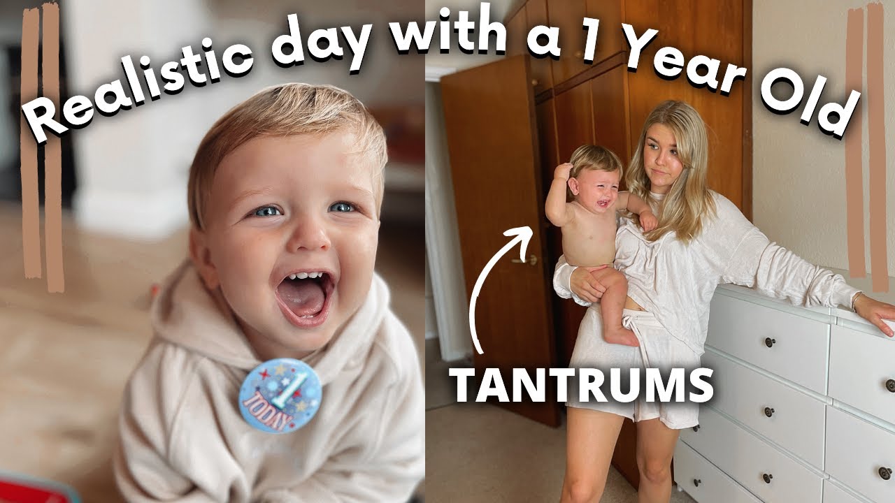 REALISTIC DAY WITH A 1 YEAR OLD ON MY OWN: Getting Through The Mum Struggle | HomeWithShan