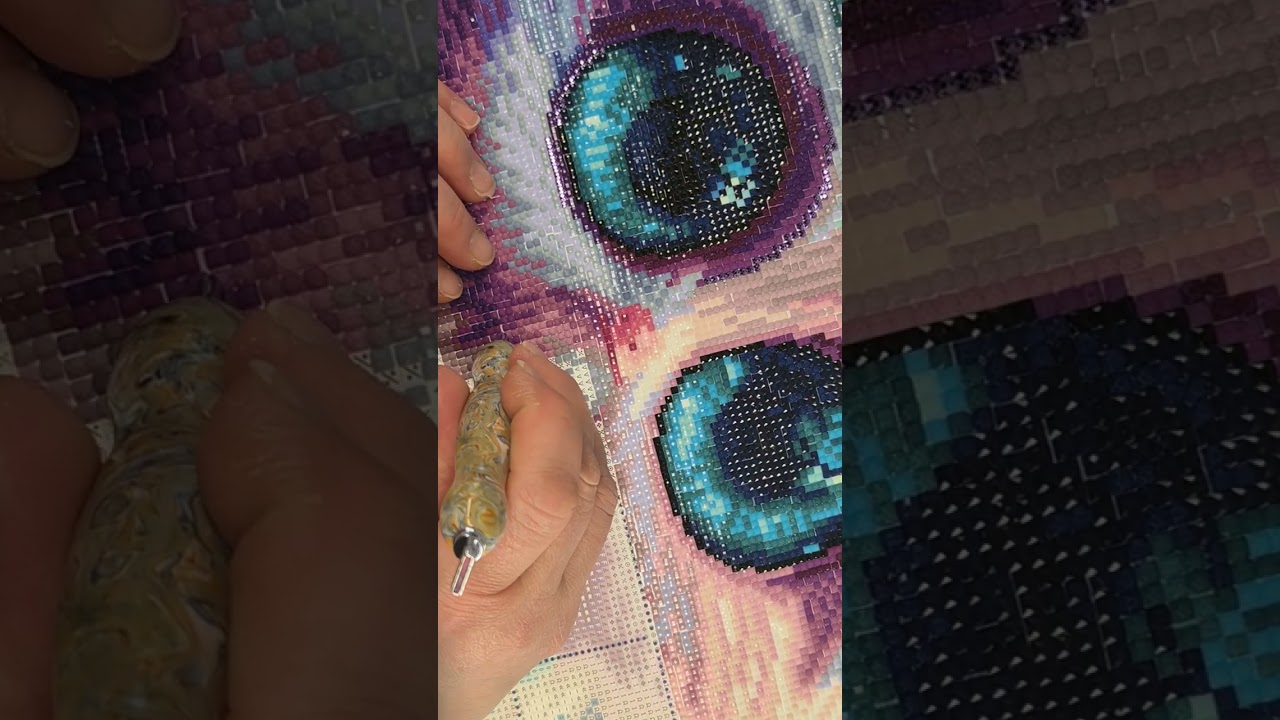 1,diamond painting ich stell mich vor🍀#tinischnickschnack #uncut 