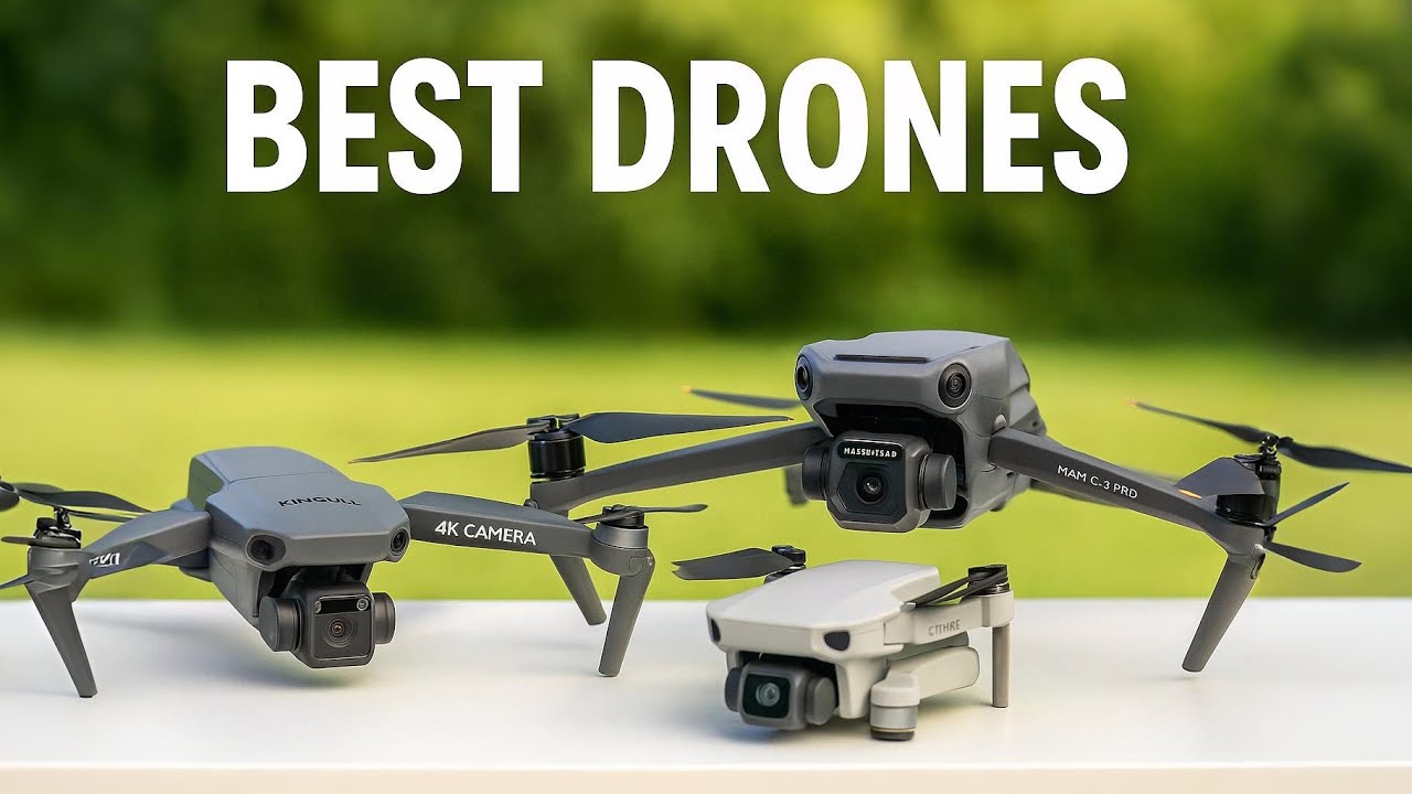 Top 5 Best Drones 2026 &ndash; Best Camera Drones for Beginners & Professionals!