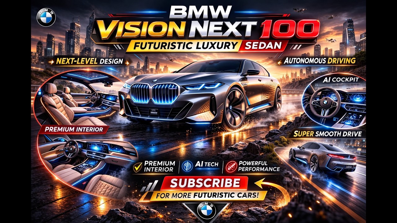 BMW Vision Next 100 – Next-Level Design & Drive Review
