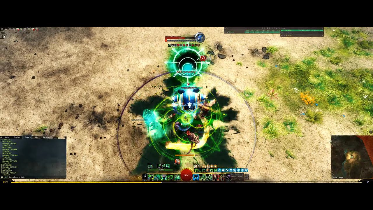 Guild Wars 2 Power Quickness Ritualist 36,538 02/24/26 Patch