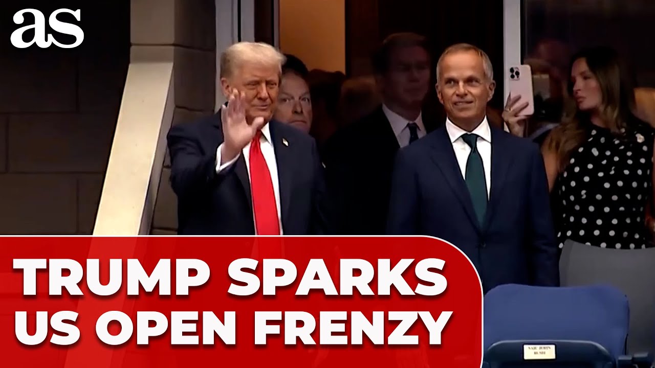 TRUMP sparks MIXED REACTIONS with CHEERS and BOOS at US Open Final