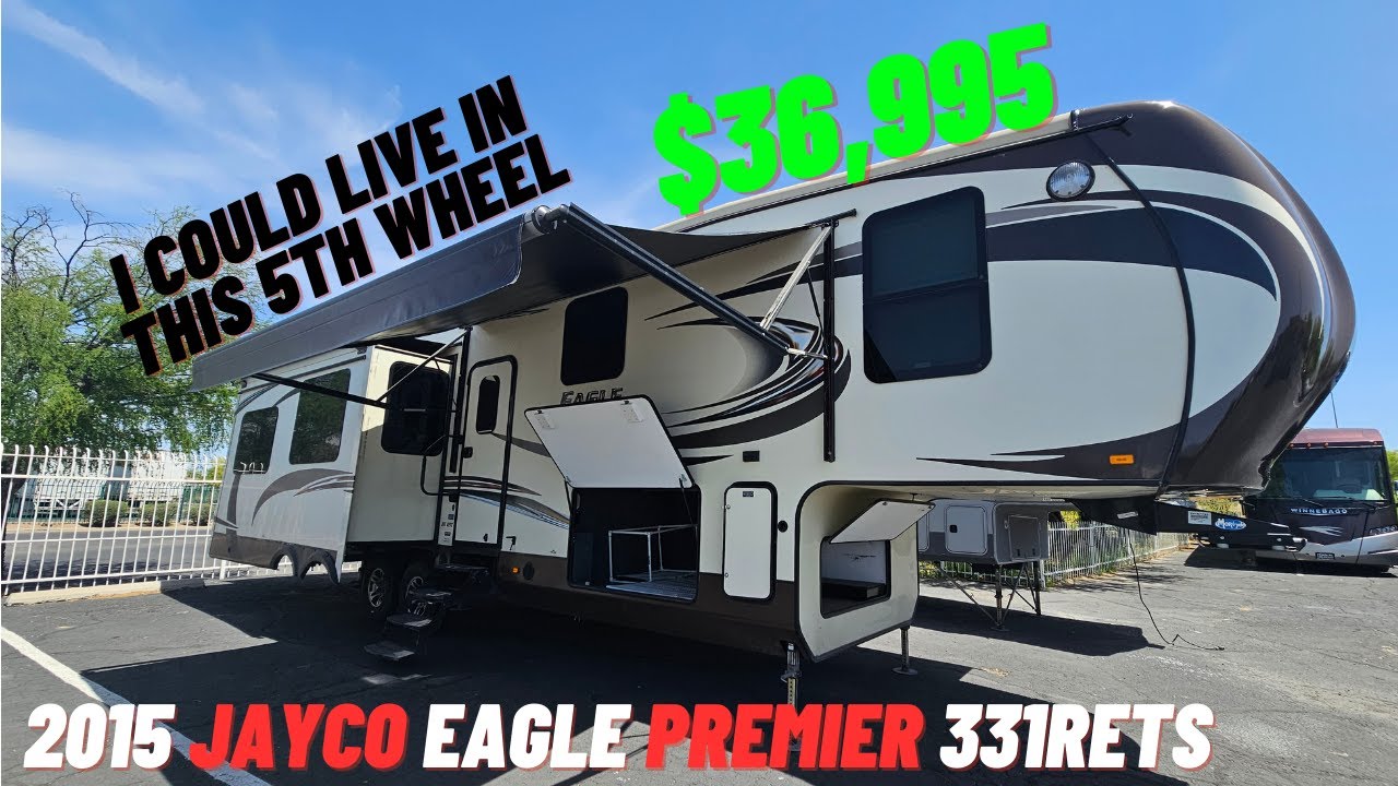 I Could Live In This 5th Wheel! 2015 Jayco Eagle Premier 331RETS #rv #shorts