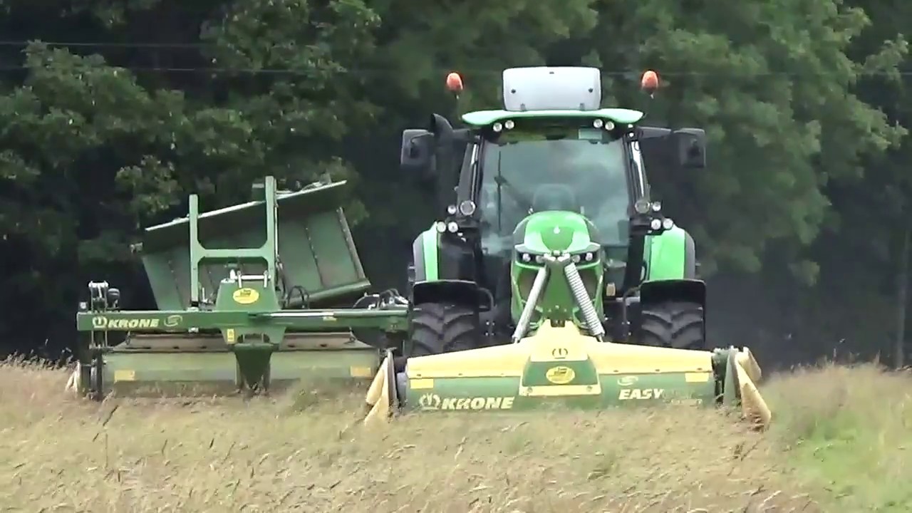 Deutz-Fahr 6185 RC Shift Mowing