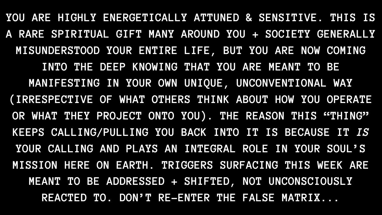 You're going to do it – but in your own unique way. There's a reason this keeps coming back to you.