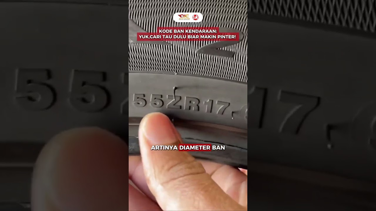 Cara baca kode ban kendaraan #banmobil #ban #mobil #otomotif #edukasi #kursusmekanik #ojcautocourse