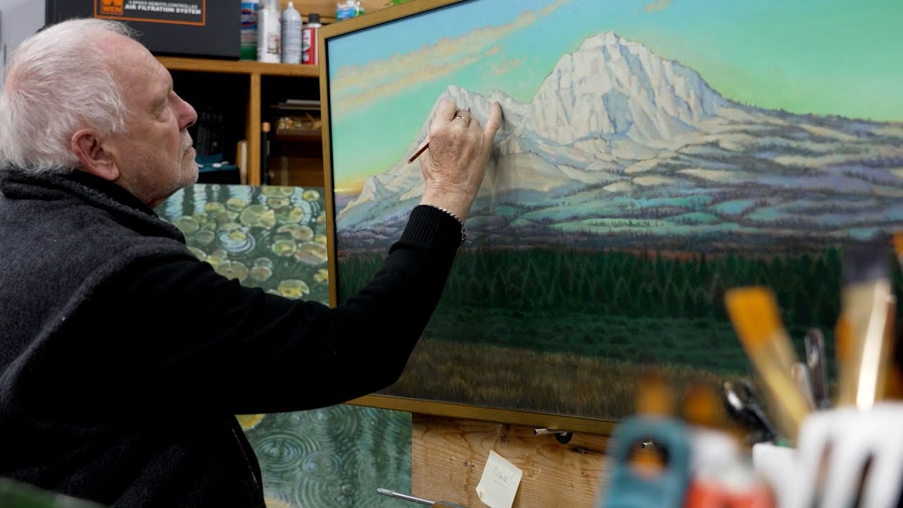 Landscape artist finds new home, rejuvenation in Bend after 58-year career