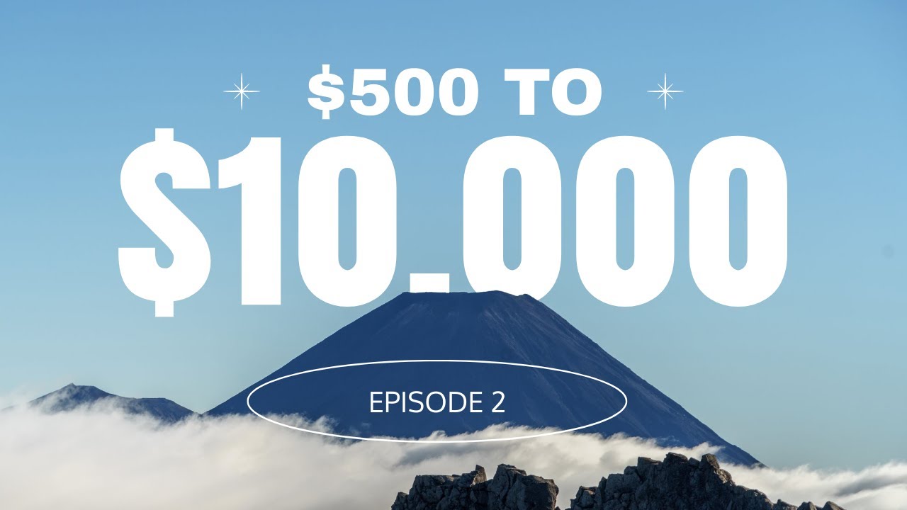 $500 to $10,000 Futures Trading Challenge | Episode 2