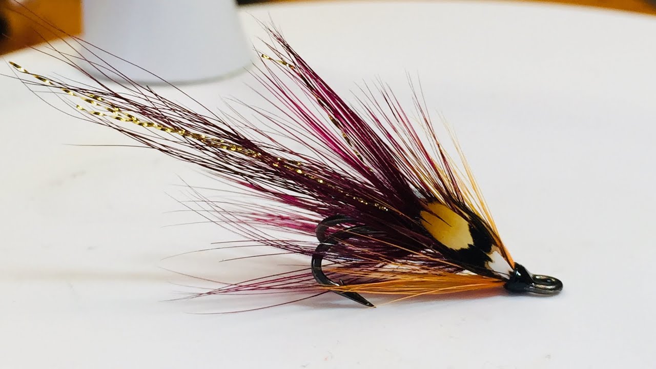 Tying a salmon fly, McCormick's Shrimp with Scott Jackson