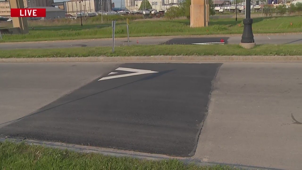 The City of Buffalo installs speed humps to slow down ATVs and dirt bikes