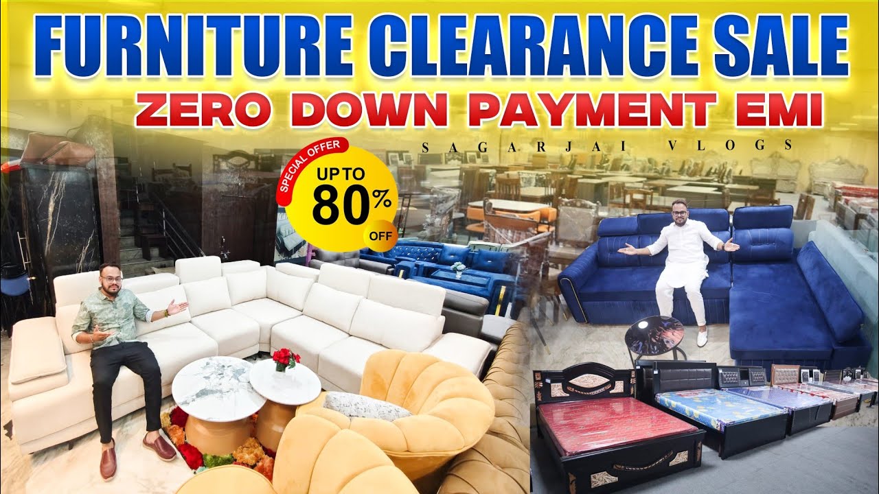 Furniture Clearance Sale In Hyderabad | Zero Down Payment Emi | Teakwood Cot | Sofa Set | Dining